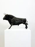 Vintage Papier-Mâché Bull Sculpture