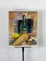 Mid Century Vintage Still Life Oil Painting