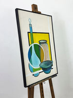 Vintage Still life Abstract Painting