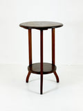 Burr Walnut Marquetry Inlaid Side Table