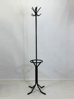 Mid Century Vintage Metal Tubular Coat Stand