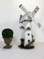Large Vintage Scratch Built English Windmill - 6FT