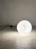 1940s Opaline Glass Acorn Pendant Ceiling Light