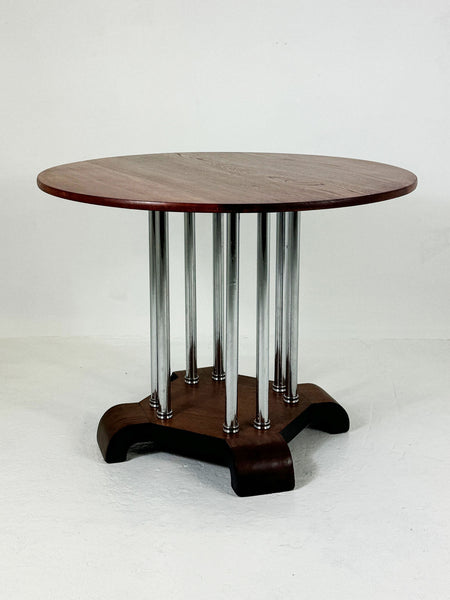 Art Deco Round Side Table