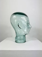 Glass Mannequin Head 1970's