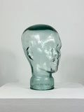 Glass Mannequin Head 1970's