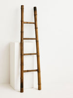 Mid Century Vintage Bamboo Ladder