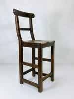 Antique Clerk’s High Chair by Cooke’s (Finsbury) Ltd London | Beech & Elm | Circa 1910