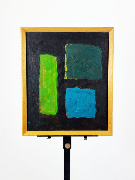 Geoffrey Bargery Original Mid Century Cubist Abstract Oil Painting