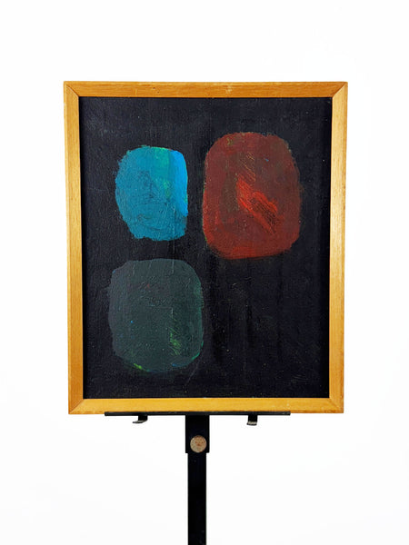 Geoffrey Bargery Original Mid Century Cubist Abstract Oil Painting