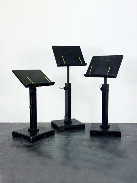 Vintage Set of Three Table Top Stands