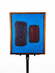 Mid Century Cubist Abstract Oil Painting