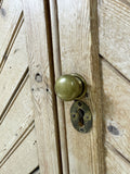 Irish Antique Pine Cabinet Sideboard