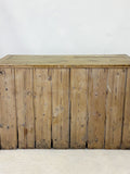 Irish Antique Pine Cabinet Sideboard