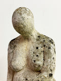 Signed Weathered Garden Statue in the Manner of Henry Moore