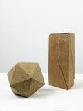 Set of Wooden Geometric Shapes