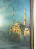 7FT Oil Painting of The Blue Mosque, Istanbul