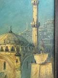 7FT Oil Painting of The Blue Mosque, Istanbul