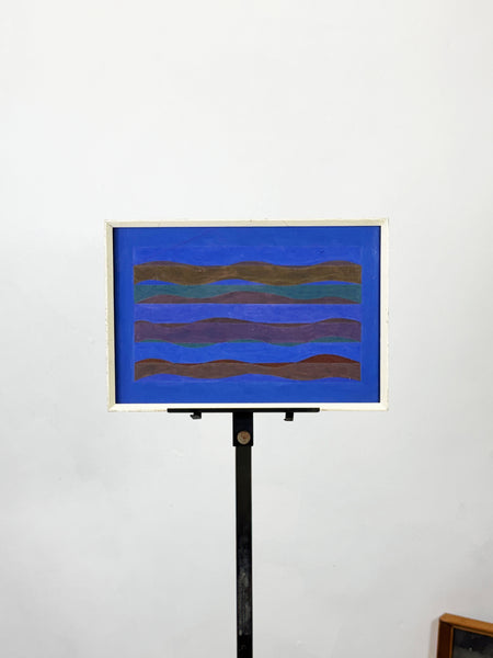 Mid Century Abstract Picture by Neville Simmons
