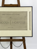 Architectures Drawing a County Boundary Plaque