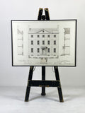 Vintage Architectural Scale Drawing & Survey