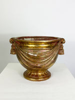 Vintage Tassel Bowl in Gold Leaf