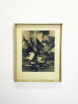 Charcoal Picture, Signed Gerry Tacey