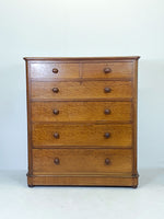 Tall Antique Mahogany Chest of Drawers
