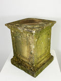 Pair of Weathered Garden Pedestals