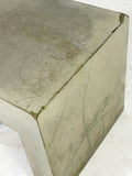 Pair of Minimalist Concrete Stools or Tables by Lyon Beton - Naturally Weathered