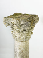 Vintage Stone Corinthian Column