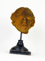 Vintage Terracotta Bust on Display Stand