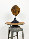 Vintage Terracotta Bust on Display Stand