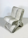 Contemporary Concrete Monobloc Chair