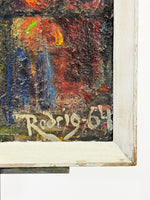 Mid Century Still Life Oil Painting by Alvaro Rodrigue 'Rodrig'