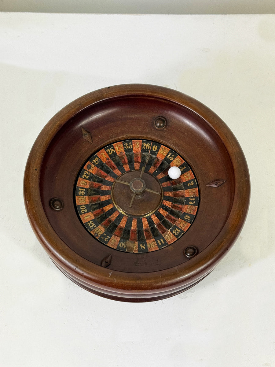 Early 20th Century Roulette Wheel
