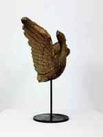 Vintage Hand Carved Wooden Phoenix