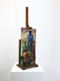 Antique Artists Studio Table Top Easel