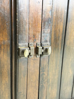 Early English Panelled Cupboard