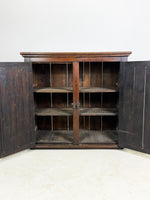 Early English Panelled Cupboard