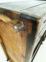 Early English Panelled Cupboard