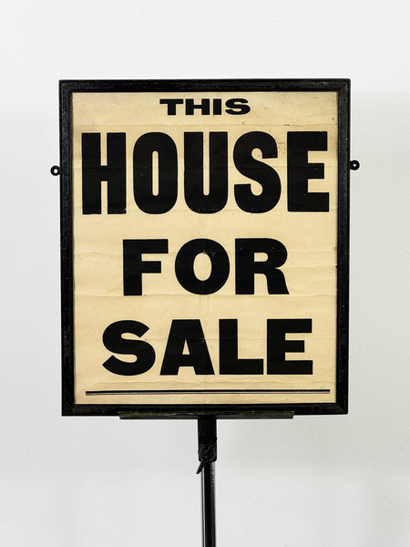 Victorian Poster Advertising This House for Sale