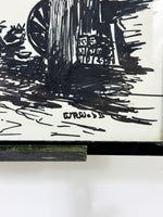 Pen and Ink Drawing, signed W R Webb