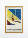 Original David Hockney Poster Print, Sun