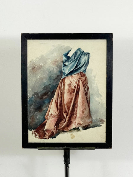 Early 20th Century Watercolour, The Dress