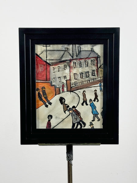 L S Lowry Painting by Lockyer Alsop