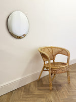 Mid Century Frameless Convex Mirrors