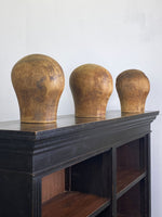 Collection of Wooden Milliner's Heads