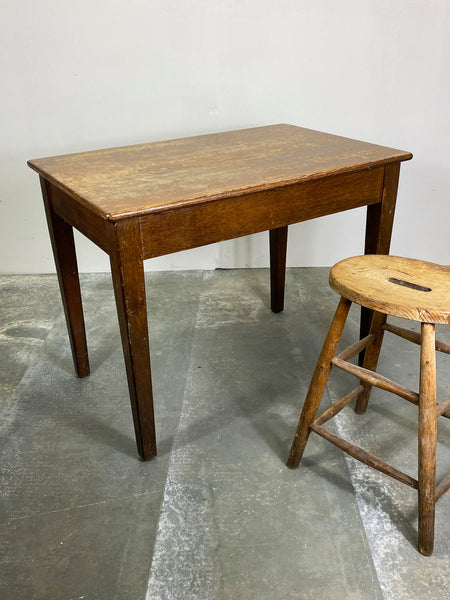 Oak School Table / Desk