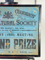 Second Prize Sign